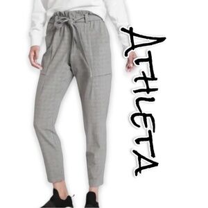 Athleta Skyline Gray Straight Leg Pants